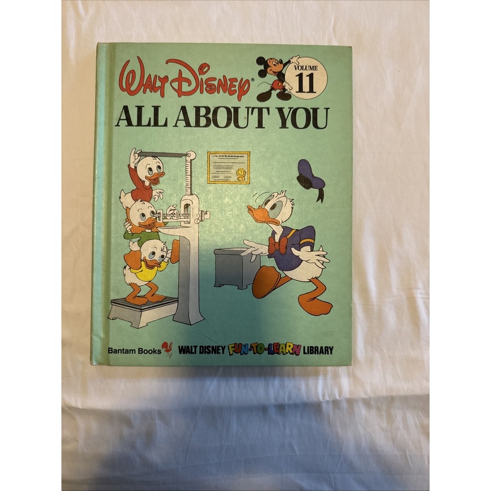 1983 All About You (Walt Disney Fun to Learn Library~Volume 11) Hardcover